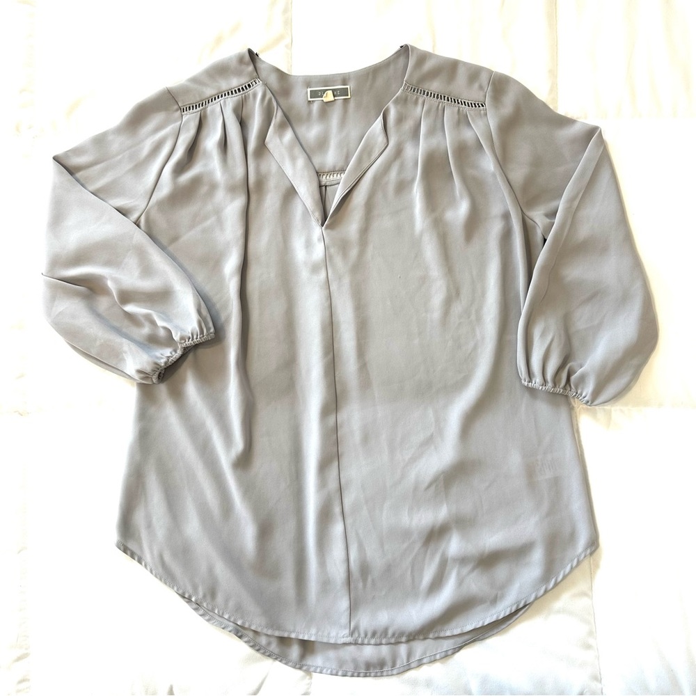 Pleione Grey Blouse